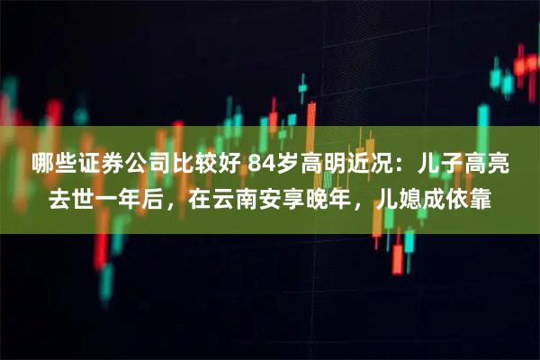 哪些证券公司比较好 84岁高明近况：儿子高亮去世一年后，在云南安享晚年，儿媳成依靠
