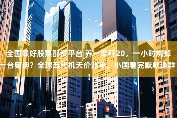 全国最好股票配资平台 养一架歼20，一小时烧掉一台奥迪？全球五代机天价账单，小国看完默默退群！